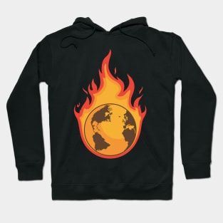 Burning Desolated Earth Hoodie